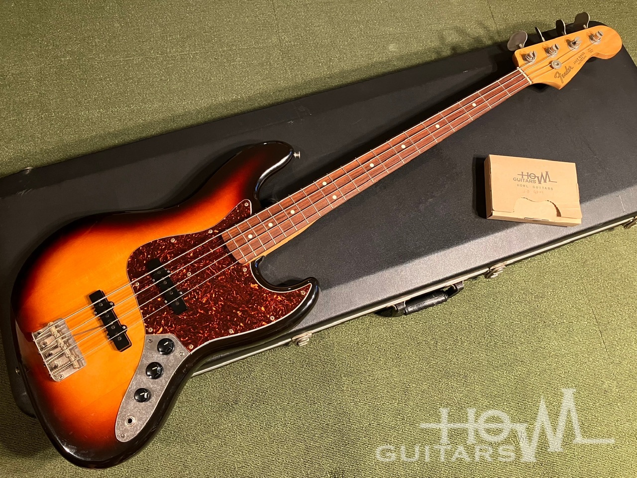 Fender Japan 1987年製 JBD-62 Jazzbass 3Tone Sunburst / Rose