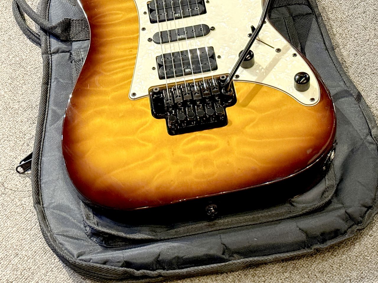 Ibanez RG350QMZ Antique Burst（中古）【楽器検索デジマート】