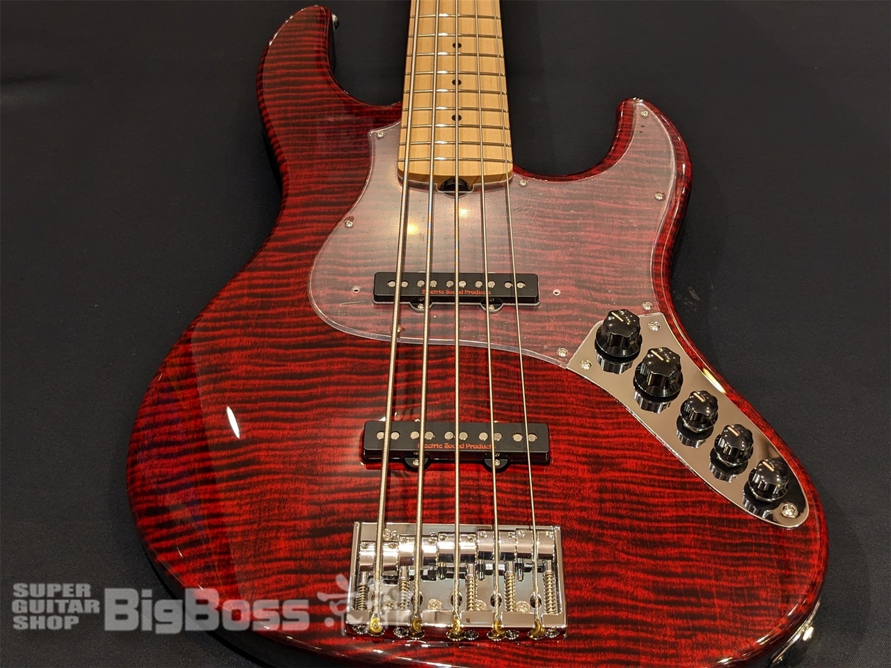 ESP AMAZE-CTM-SL5 FM / Black Cherry（新品/送料無料）【楽器検索