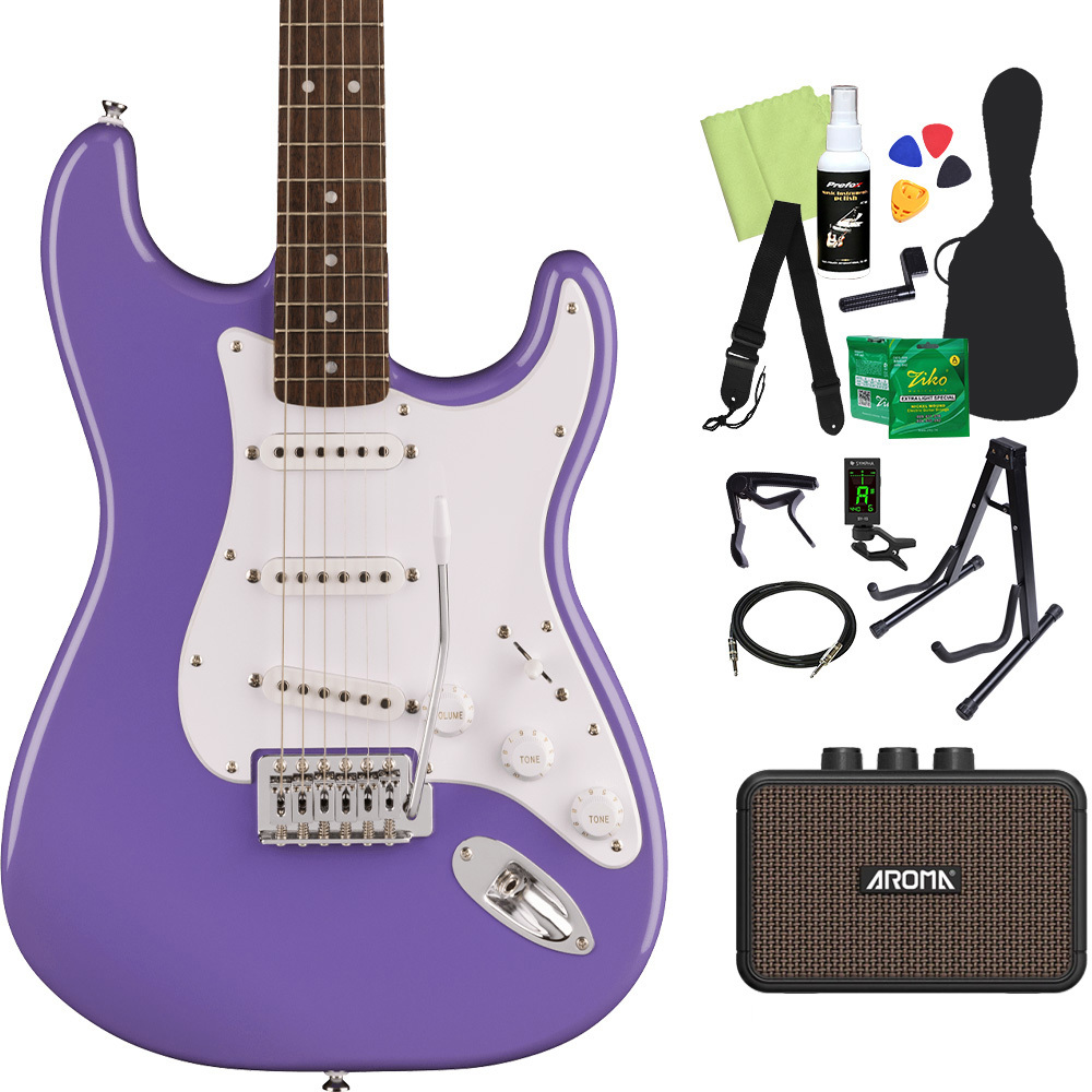 Squier by Fender SONIC STRATOCASTER エレキギター初心者14点セット