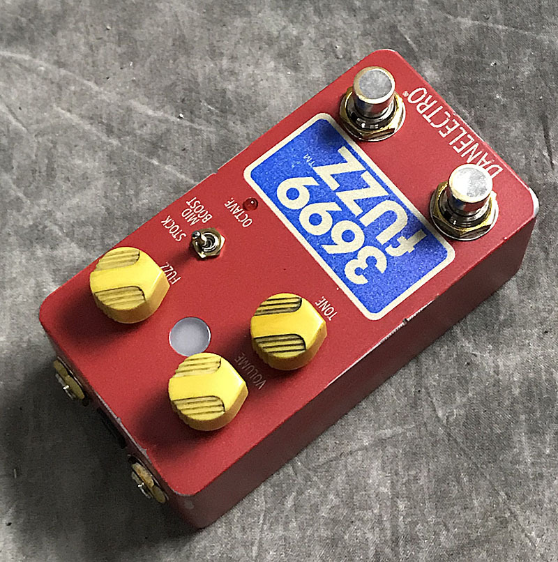 DANELECTRO 3699 fUZZ エフェクター Danelectro-3699-Fuzz-Pedal-
