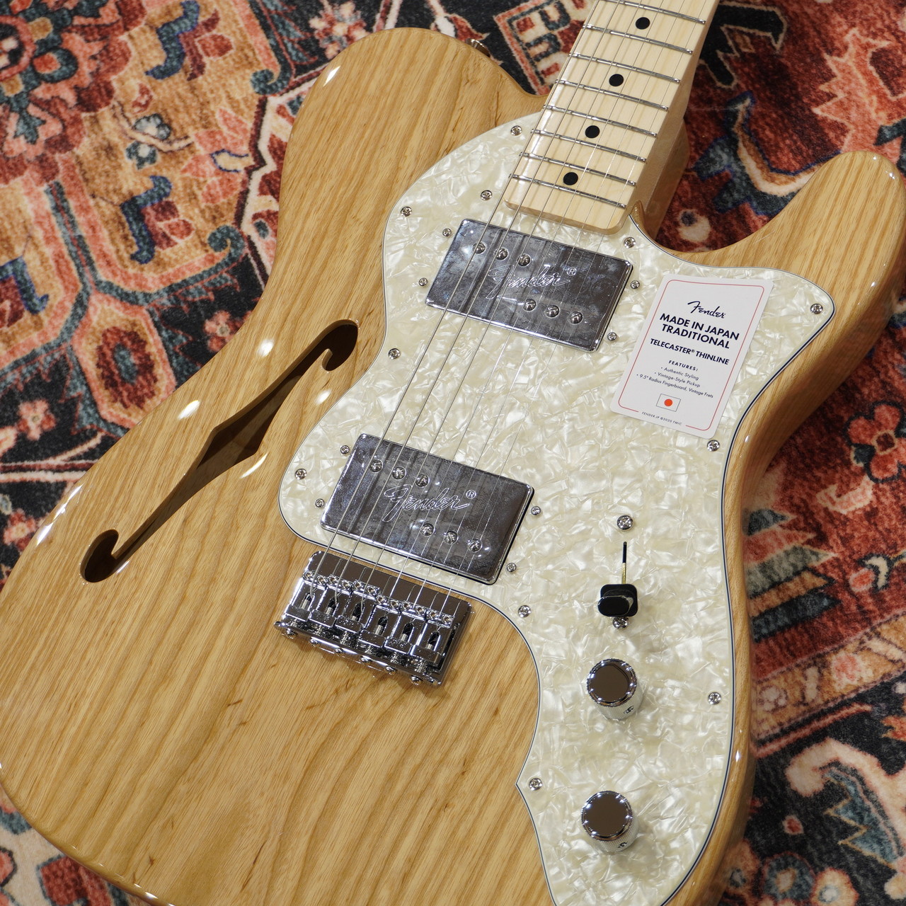 Fender Made in Japan Traditional 70s Telecaster Thinline / Natural