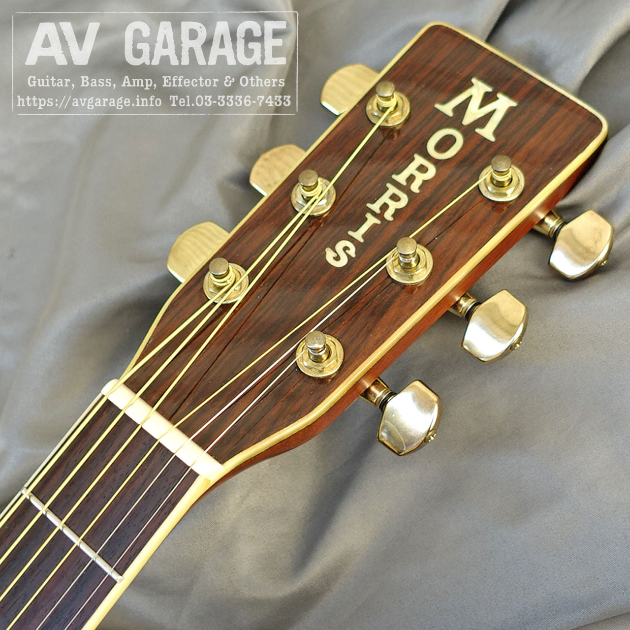No.274 MORRIS MD-520 モーリスギター 日本製 アコギ No.274 MORRIS MD
