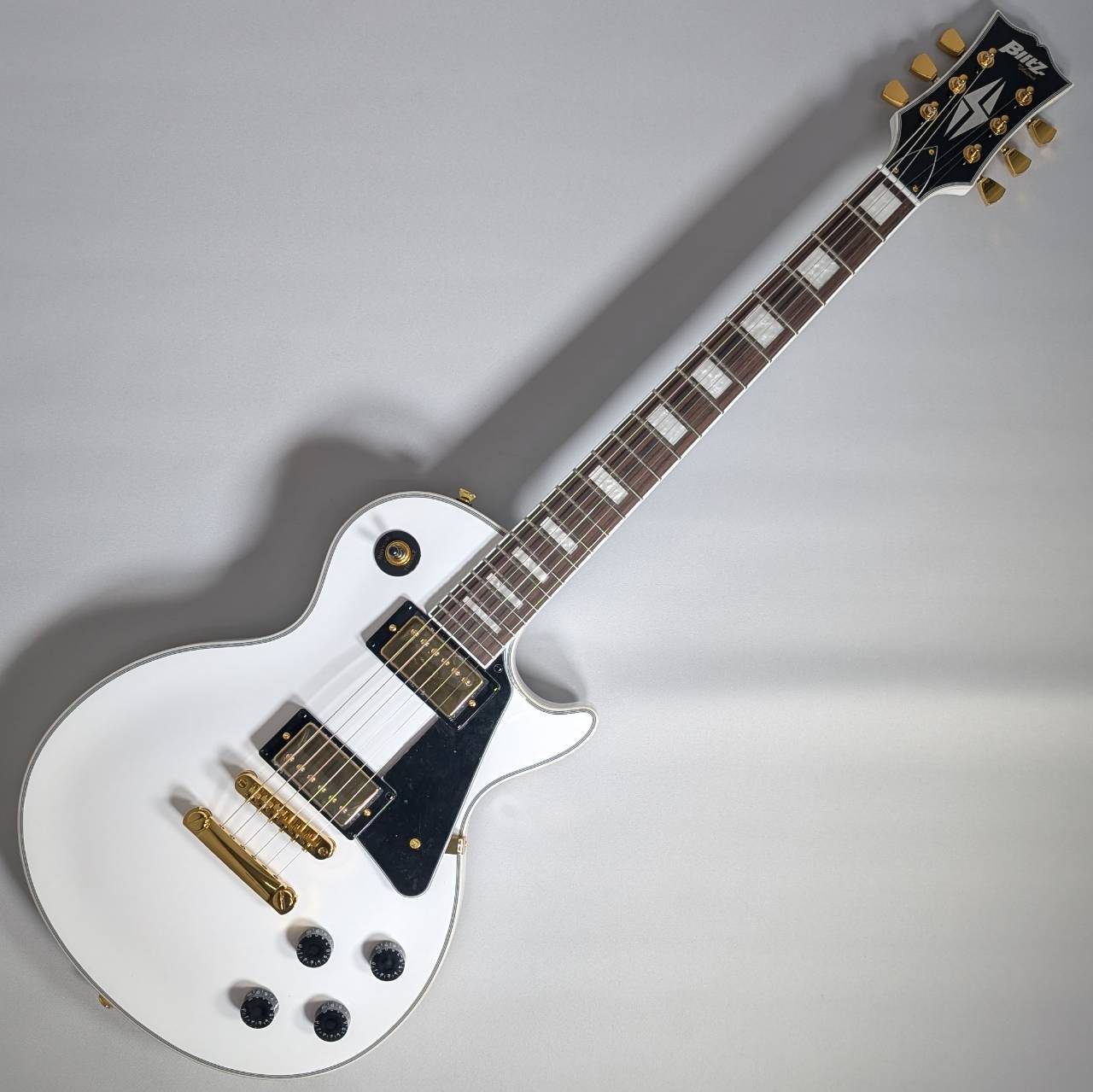 Biltz byAriaproⅡ レスポールカスタム ホワイト Blitz by AriaProII