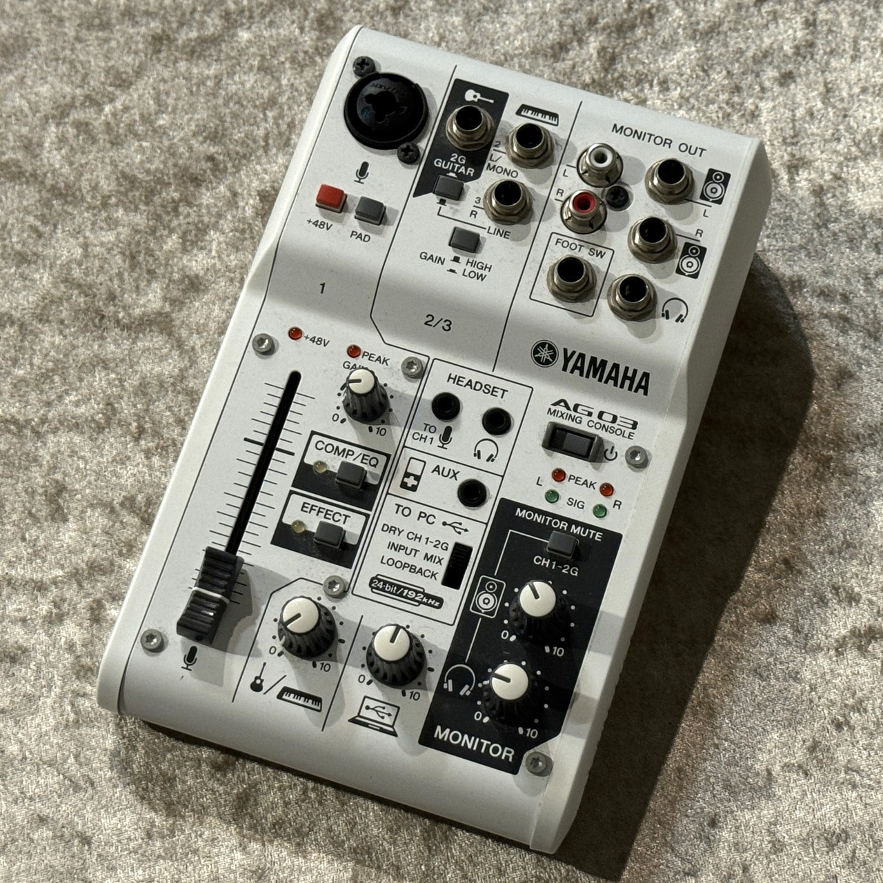 YAMAHA ヤマハ AG03 YAMAHAヤマハAG03 Yamaha AG03 Three Channel