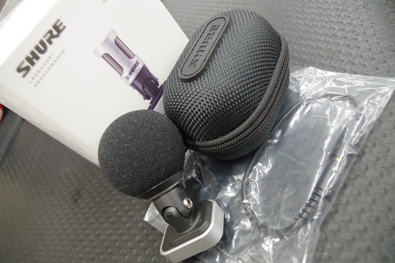 SHURE MV88 Lightning コンデンサー マイク MV88+ ステレオUSB