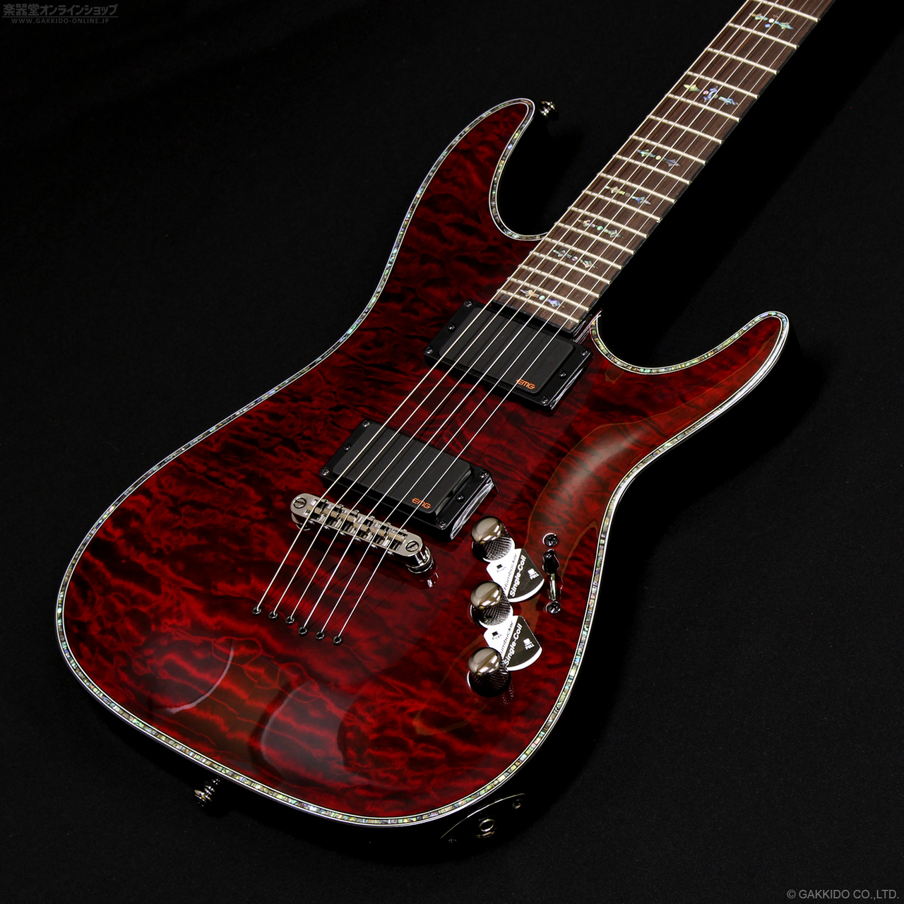 SCHECTER Diamond Series Hellraiser C-1 [Black Cherry]（新品/送料
