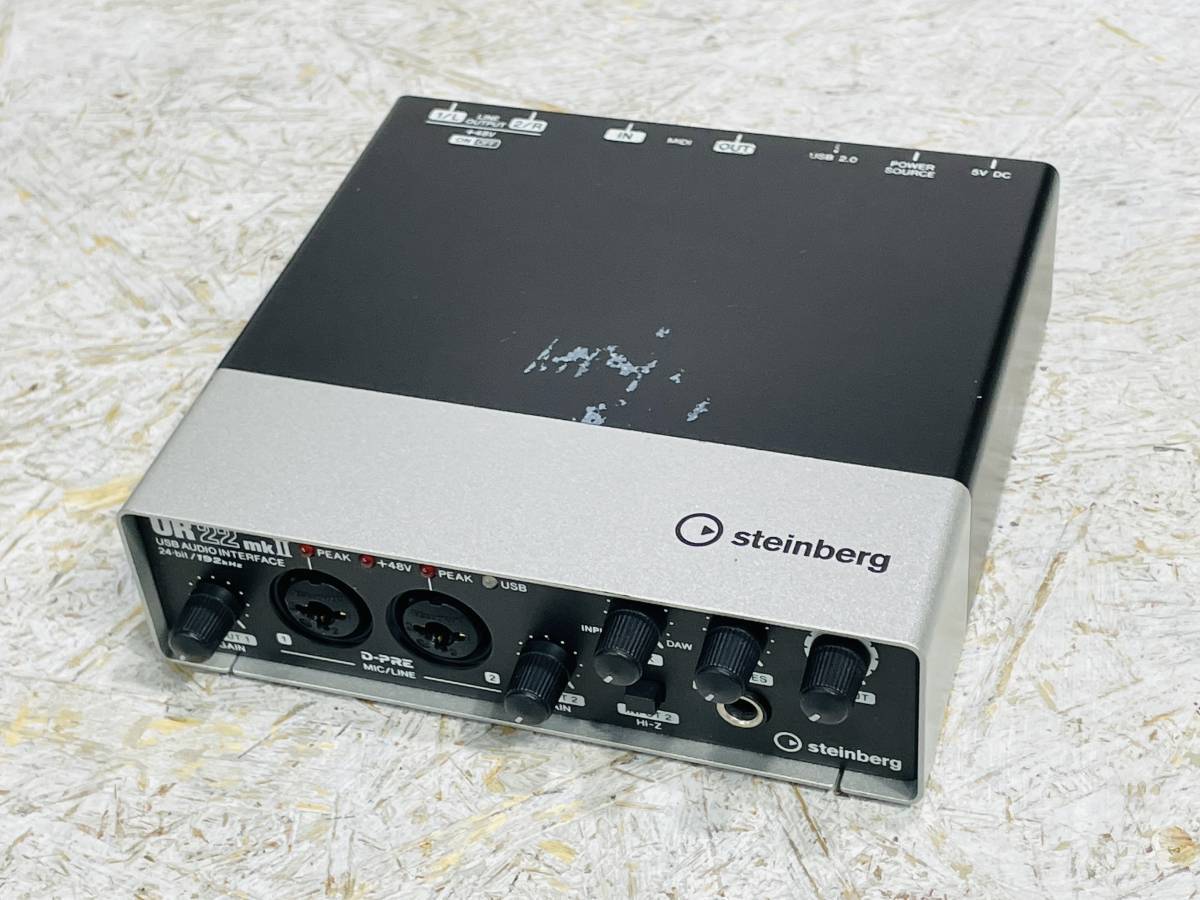DTM・DAW Steinberg USB2.0 24bit/192kHz UR22mkII Amazon.co.jp