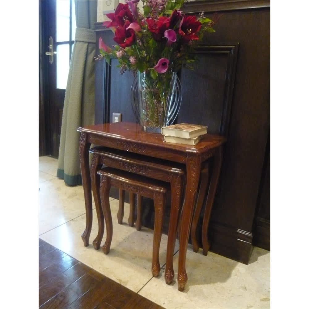 イタリア製 象がんシリーズ ネストテーブル3点セット 通販 - ディノス