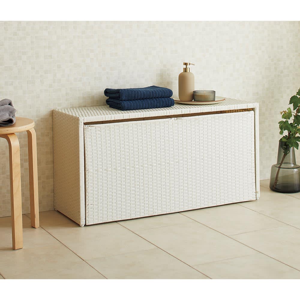 ラタン籐ソファーベンチ長椅子昭和レトロアンティーク