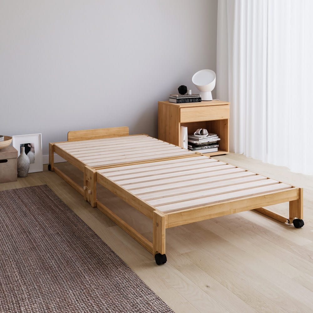 おりたたみ式ベッド E-FINDS 美品 Amazon.co.jp: E-FINDS ベッド