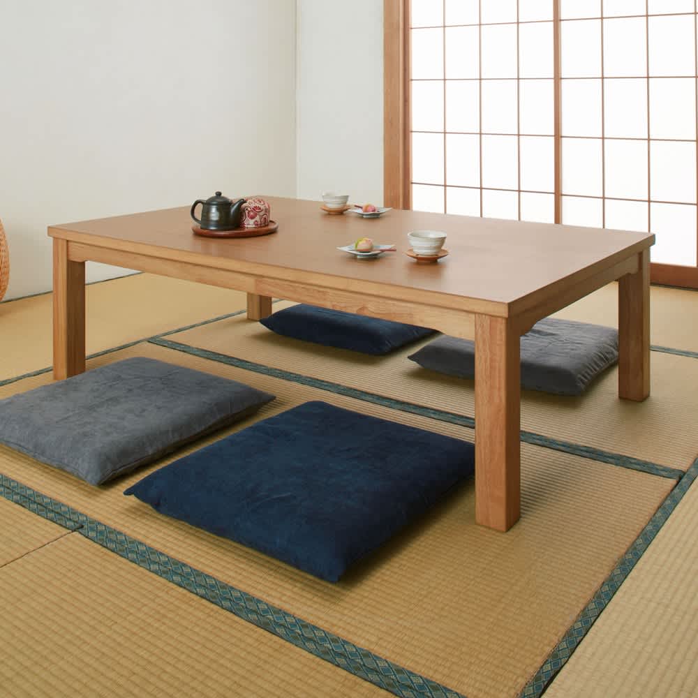 東京23区送料無料 利根商会 コタツテーブル 幅150x奥行き90x高さ41cm