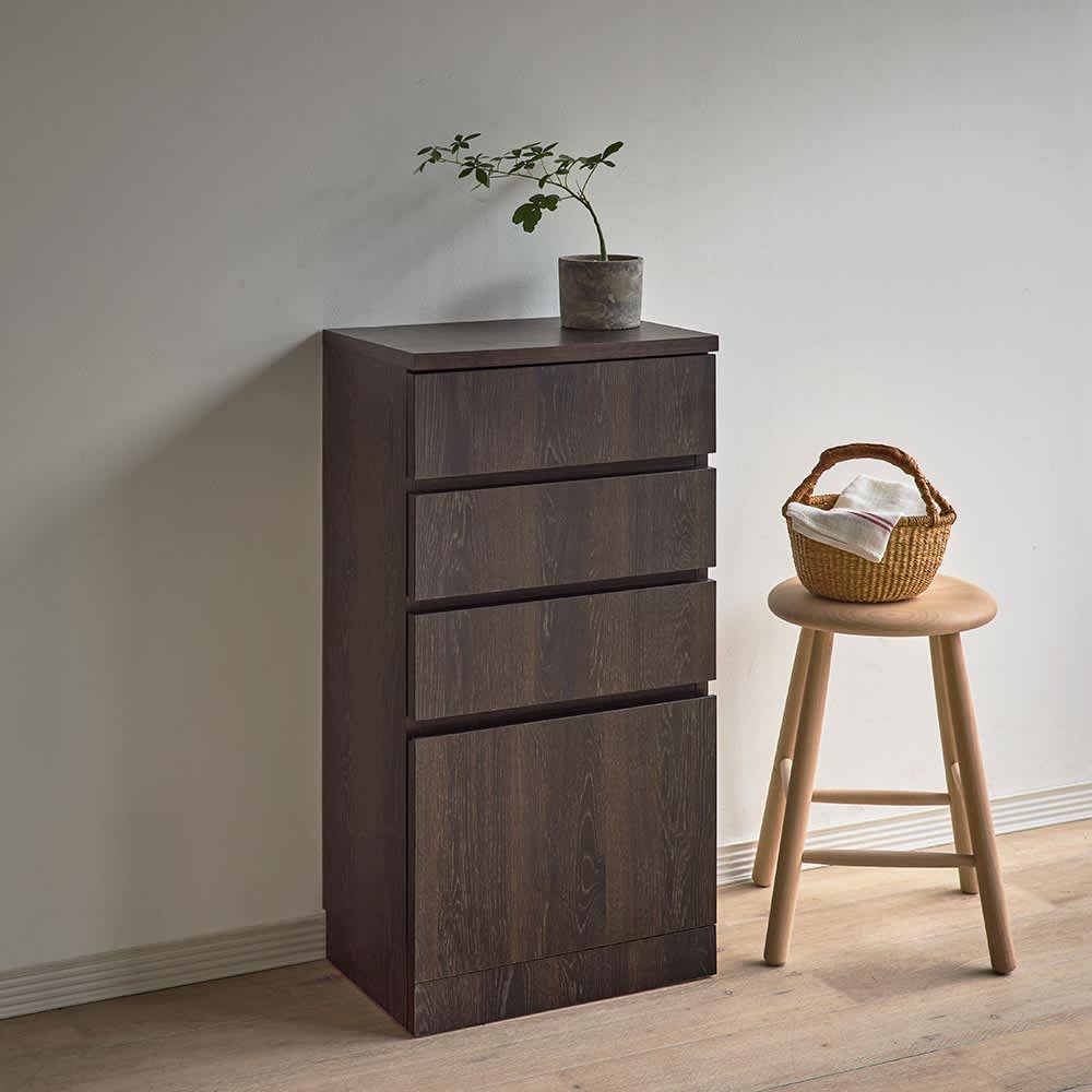 レトロ収納シリーズ カウンター下収納チェスト 幅44.5cm 通販 - ディノス