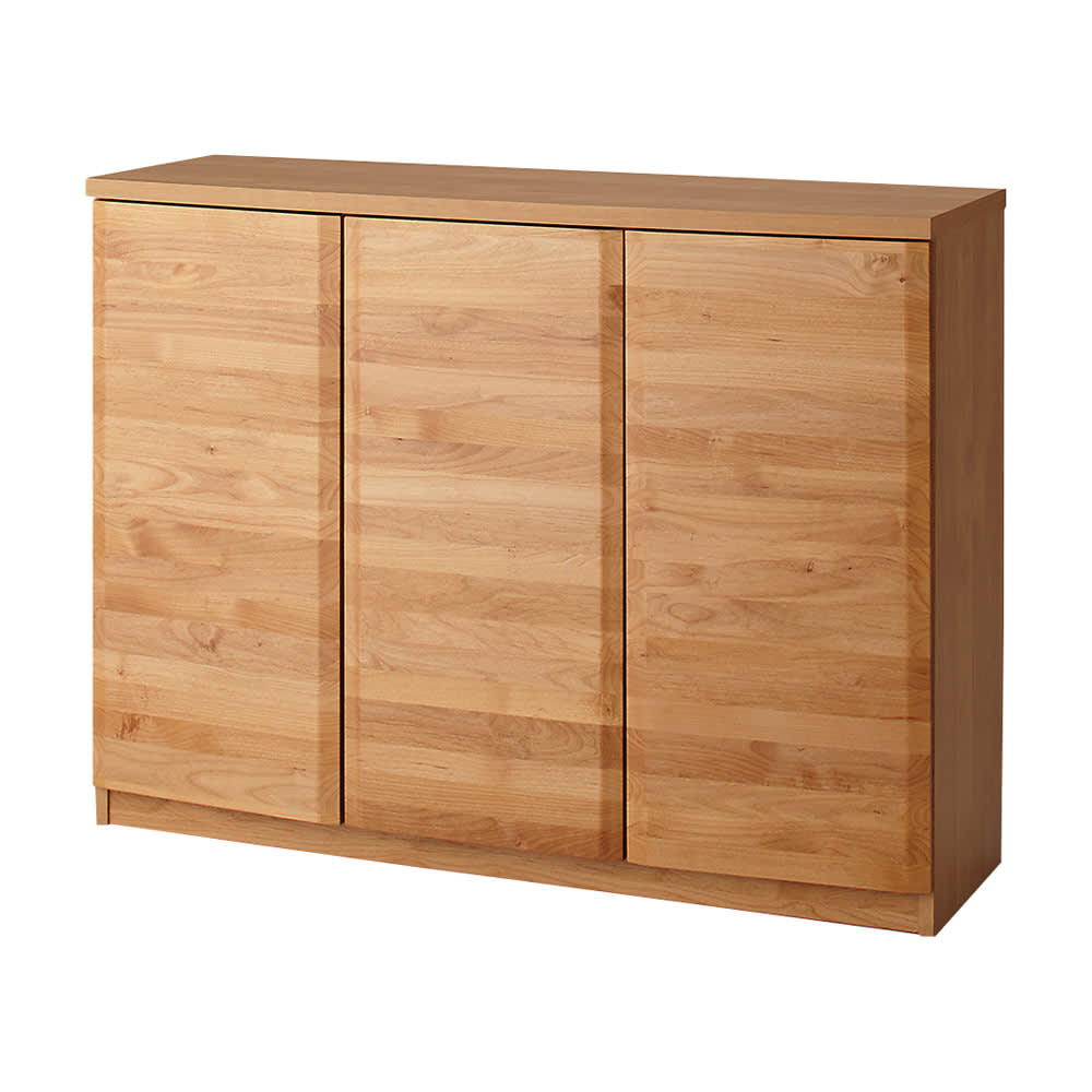 アルダー天然木 アールデザインブックシェルフ 幅80.5高さ90cm 通販