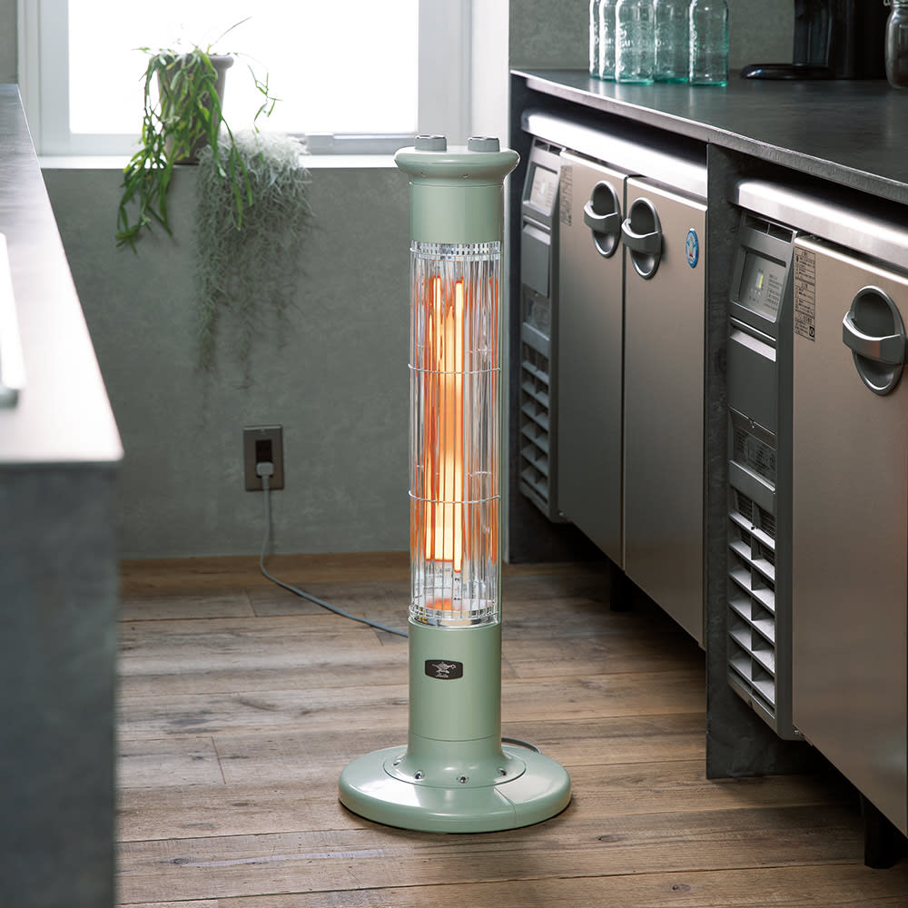 ☆美品☆アラジン 遠赤グラファイトヒーターグリーンAEH-2G10AJ