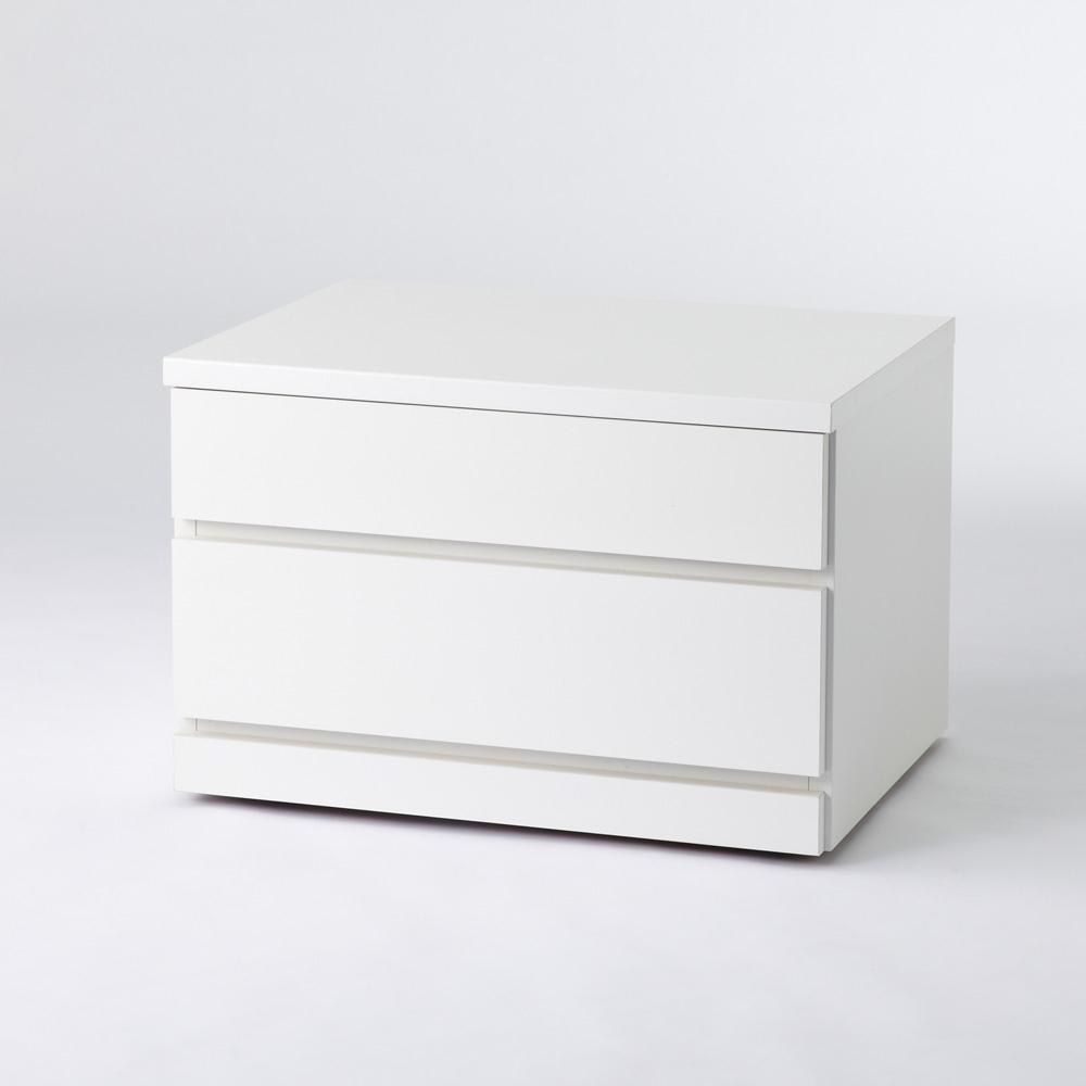 クローゼットチェスト（隠しキャスター付き） 幅60cm・2段 通販 - ディノス