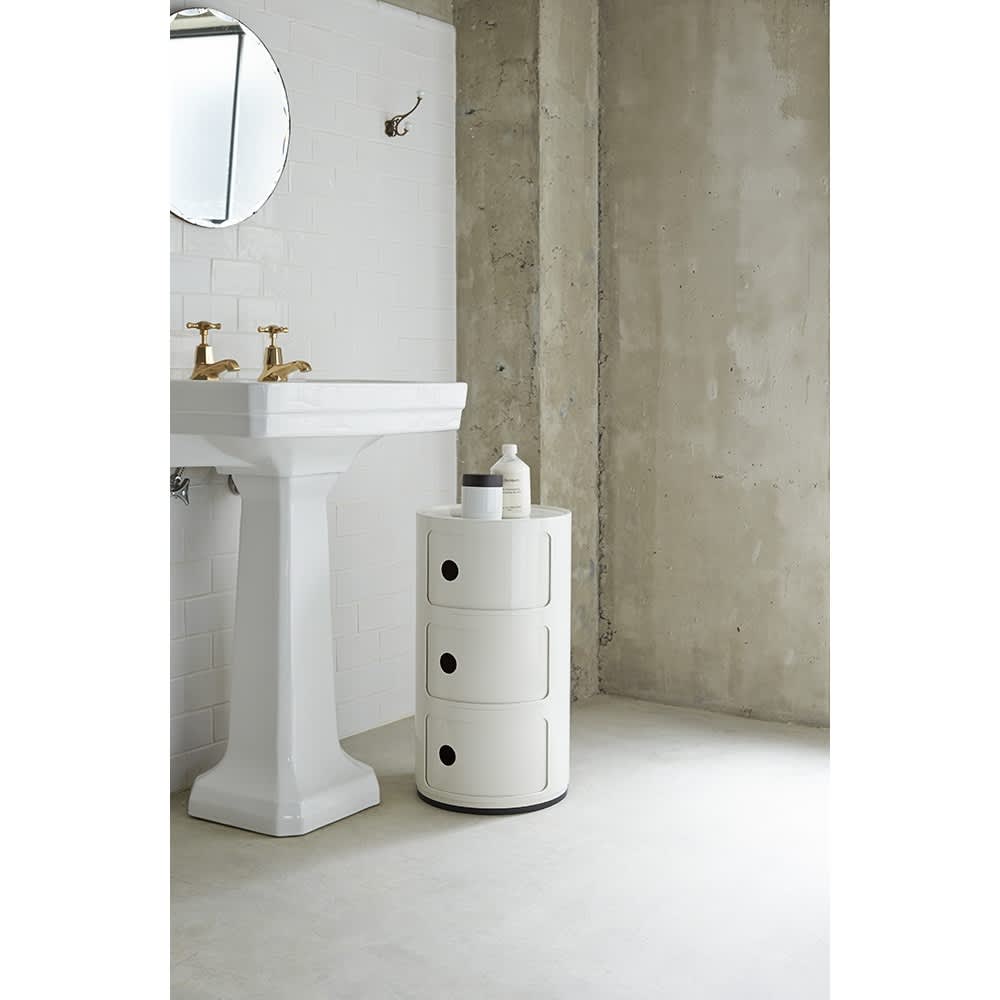 Componibili/コンポニビリ ストレージ 3段・高さ58.5cm ［Kartell