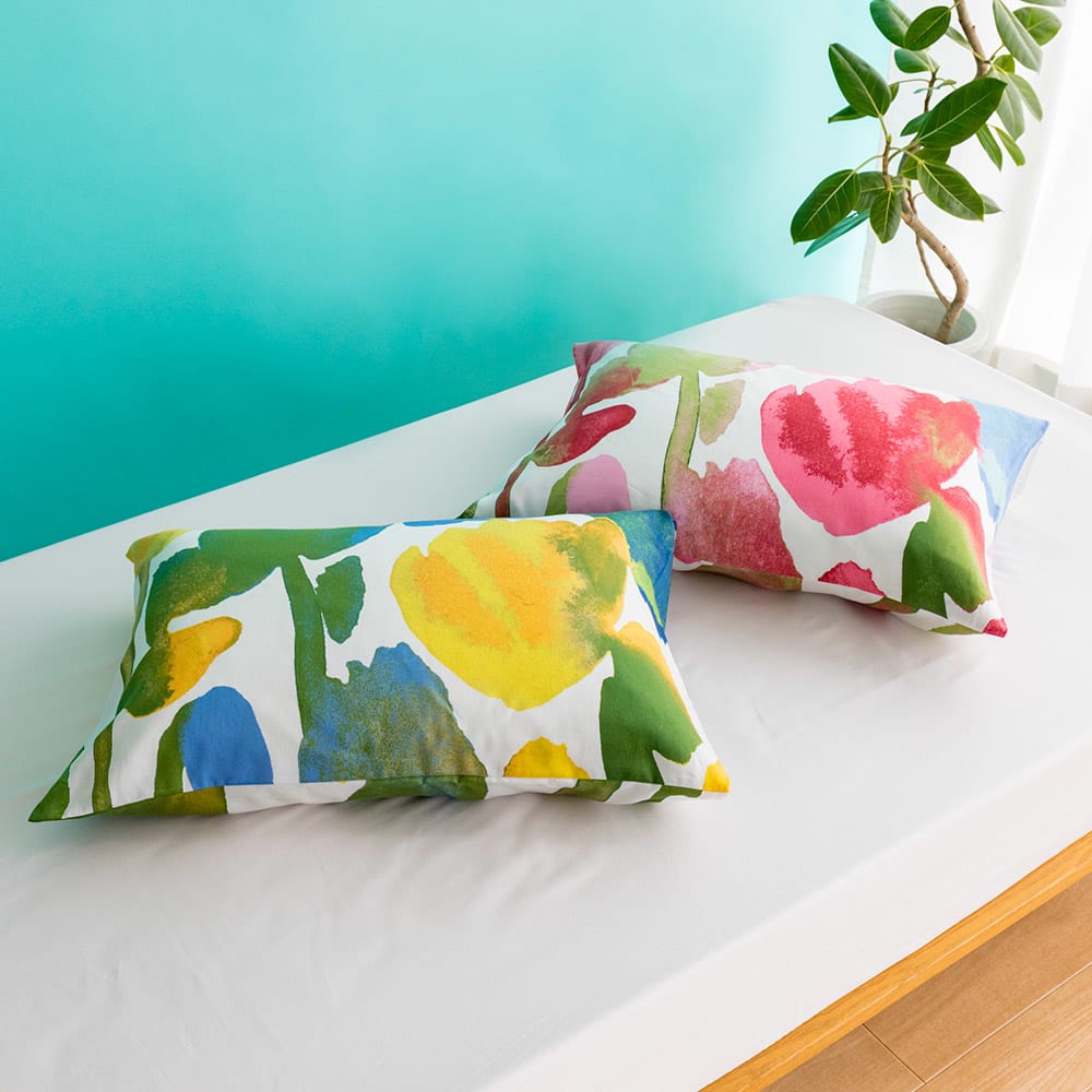 アンティーク 珊瑚色蓋付きランジェリーケース ピローカバー 盛上