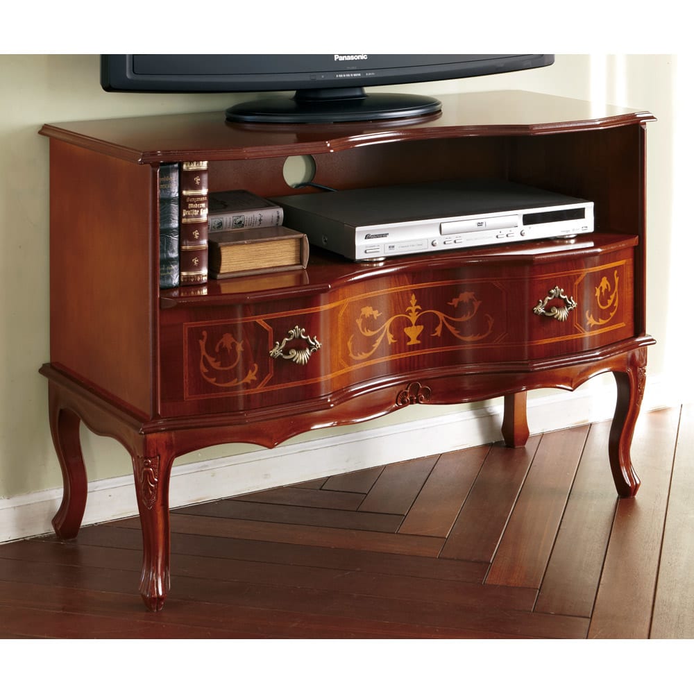 テレビ台 幅87高さ60.5cm 【イタリア製猫脚象嵌シリーズ】 通販 - ディノス