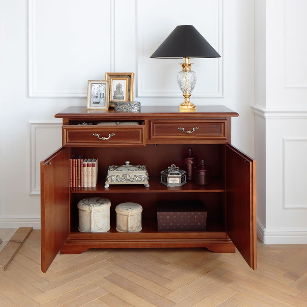 イタリア製 コンパクト収納家具シリーズ キャビネット（リビングボード