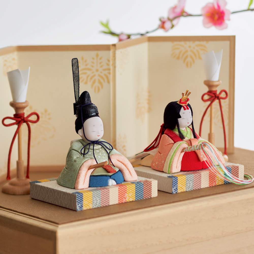 江戸木目込雛人形 桐箱と飾りのセット 通販 - ディノス