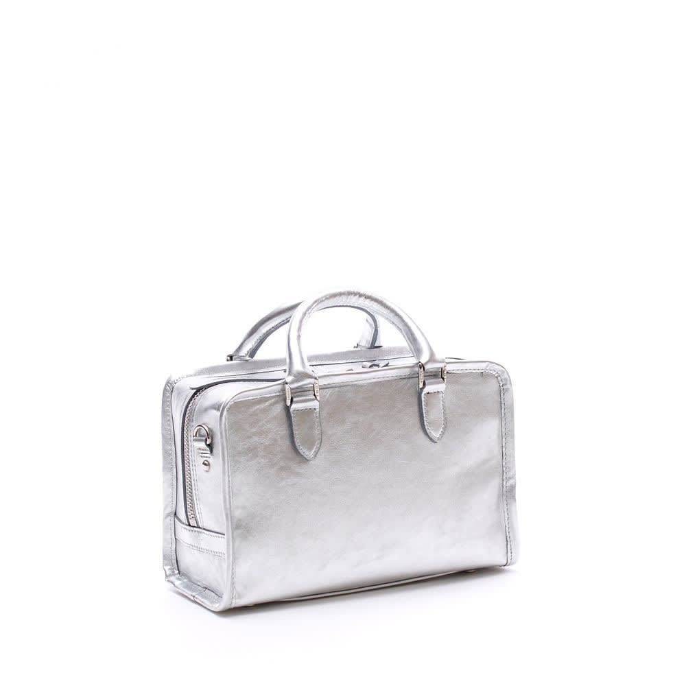 アールデコ/アンティーク/シルバーメッシュバッグ/G.SILVER