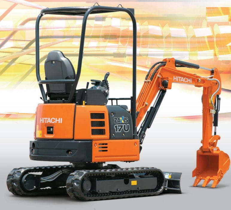 小型油圧ショベル - ZX17U-5A - HITACHI Construction Machinery