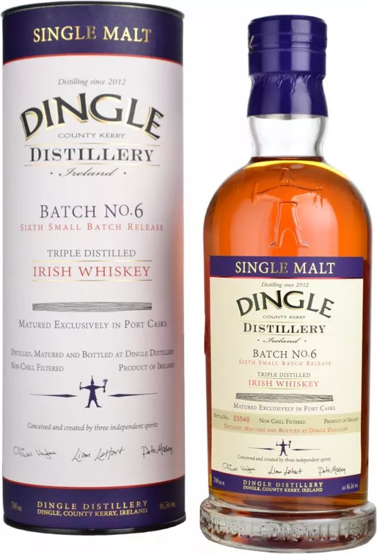 Dingle Batch No.6 Single Malt Irish Whiskey 70cl - Buy at