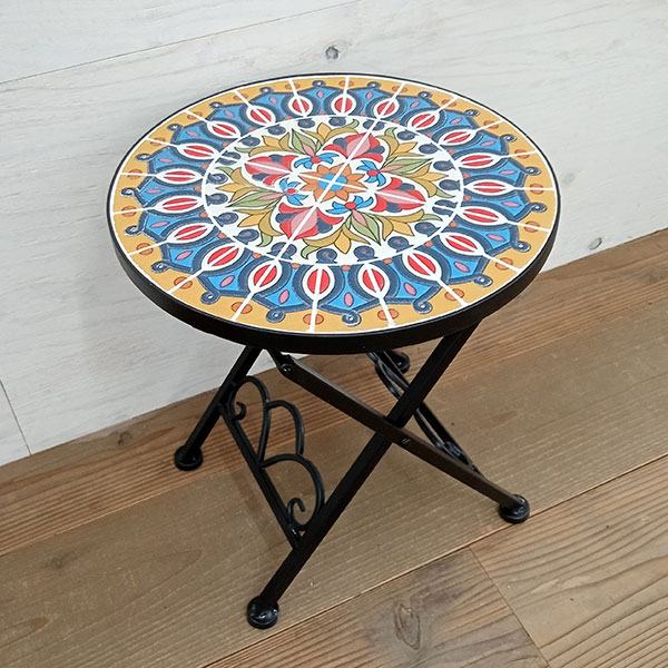 一枚板テーブル 花模様インレイ 木製花模様インレイテーブル