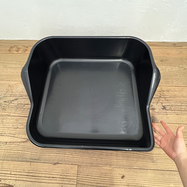 園芸ネット本店｜Stewartのポッティングトレー・ブラック54×64.5×高さ