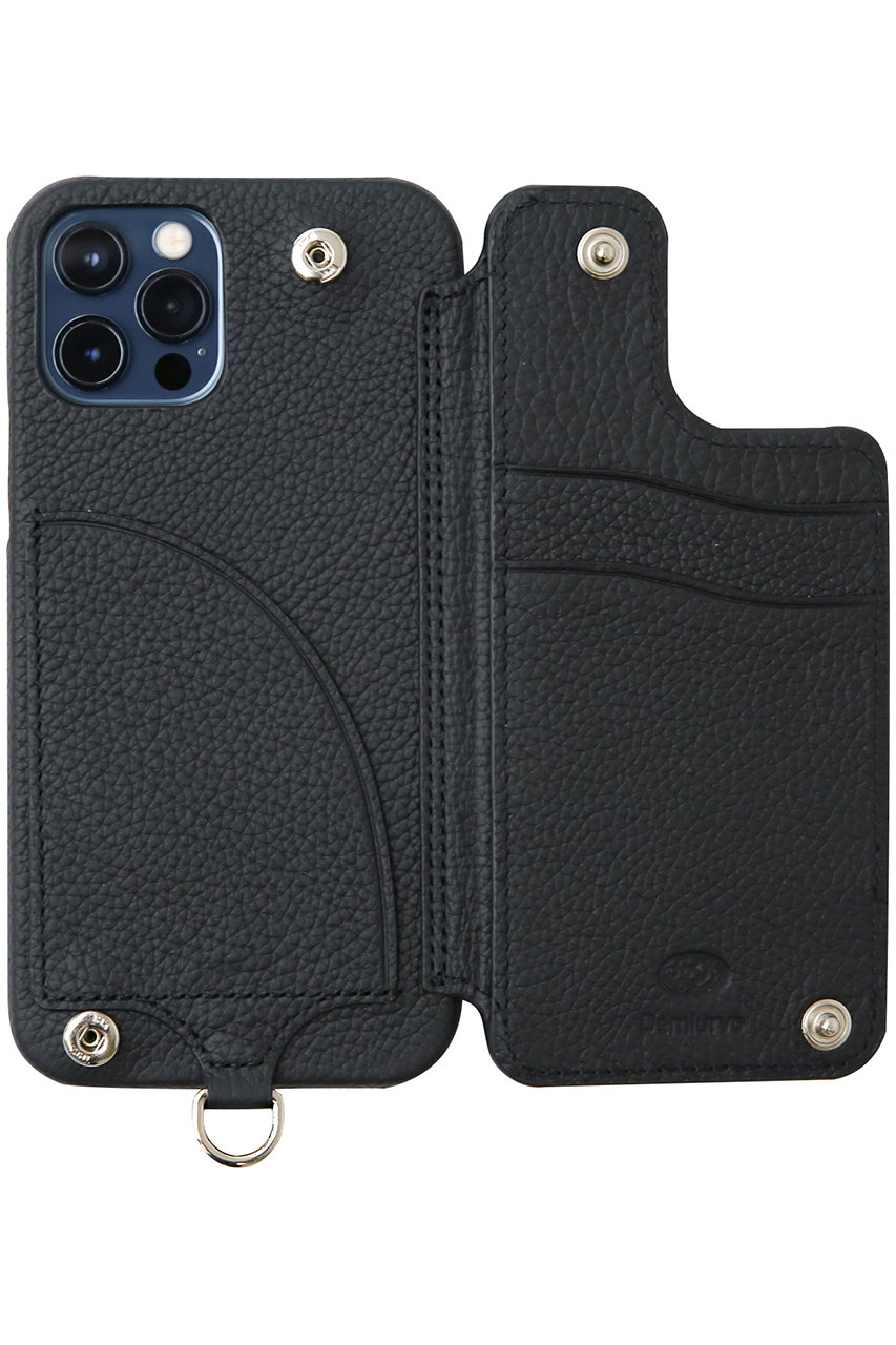 DEMIU(デミュウ)｜iPhone13 POCHE 背面収納スマホケース ストラップ