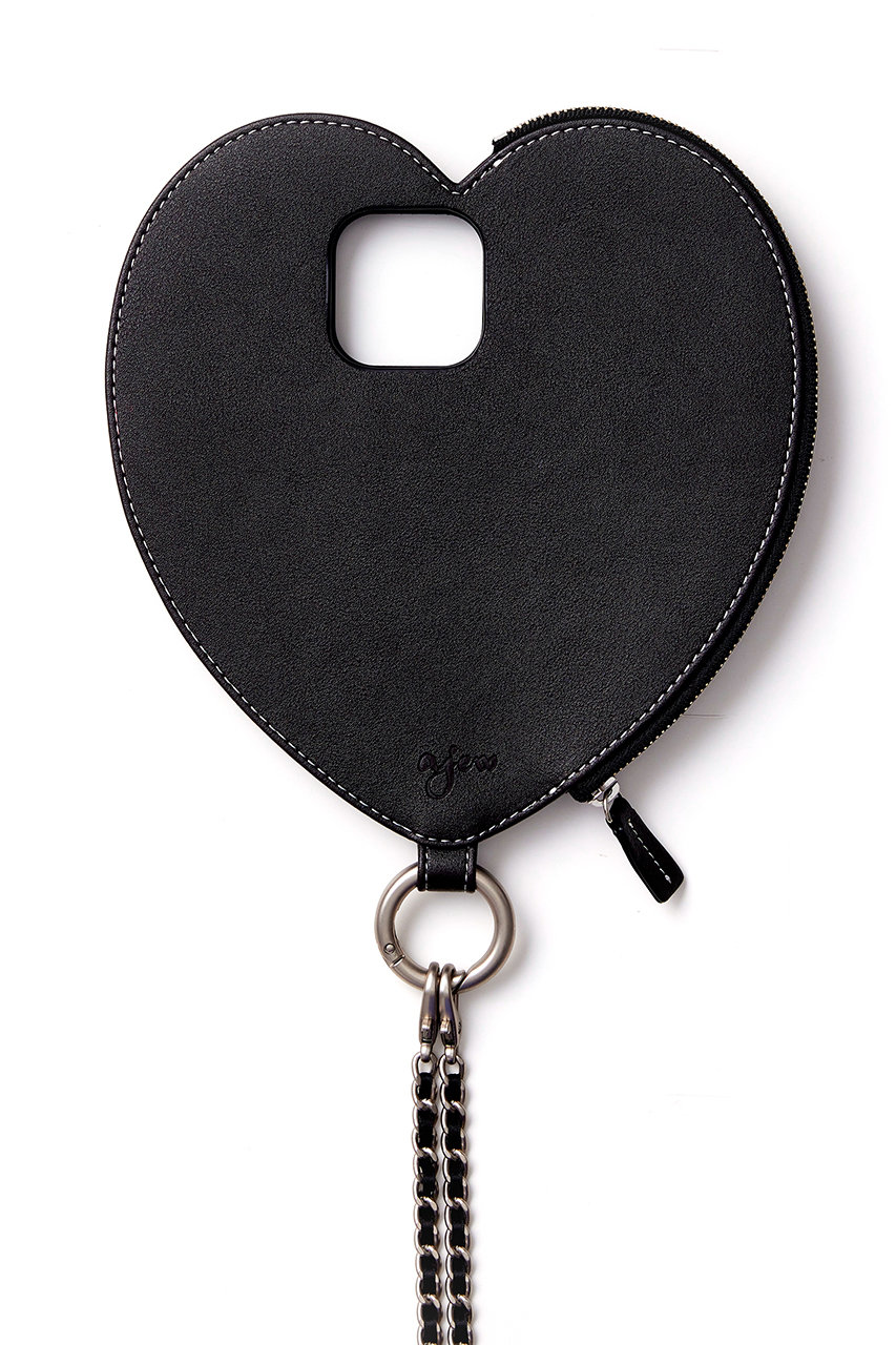 ajew(エジュー)｜iPhone16/16Pro ajew dress HEART case shoulder