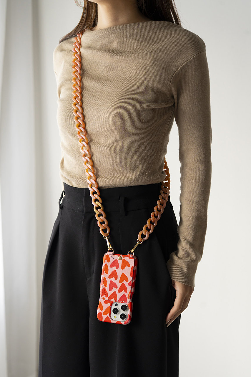 Louvini Paris(ルヴィニ パリ)｜iPhone16 スマホケース LOU/HEARTS の