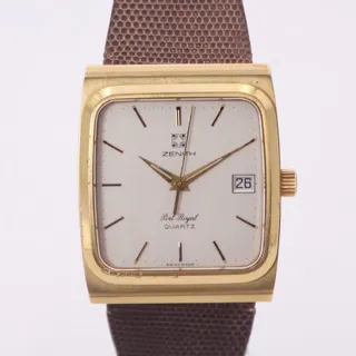 Zenith Port Royal 20.0020.490/495 Yellow gold Silver 1975 | Dealer