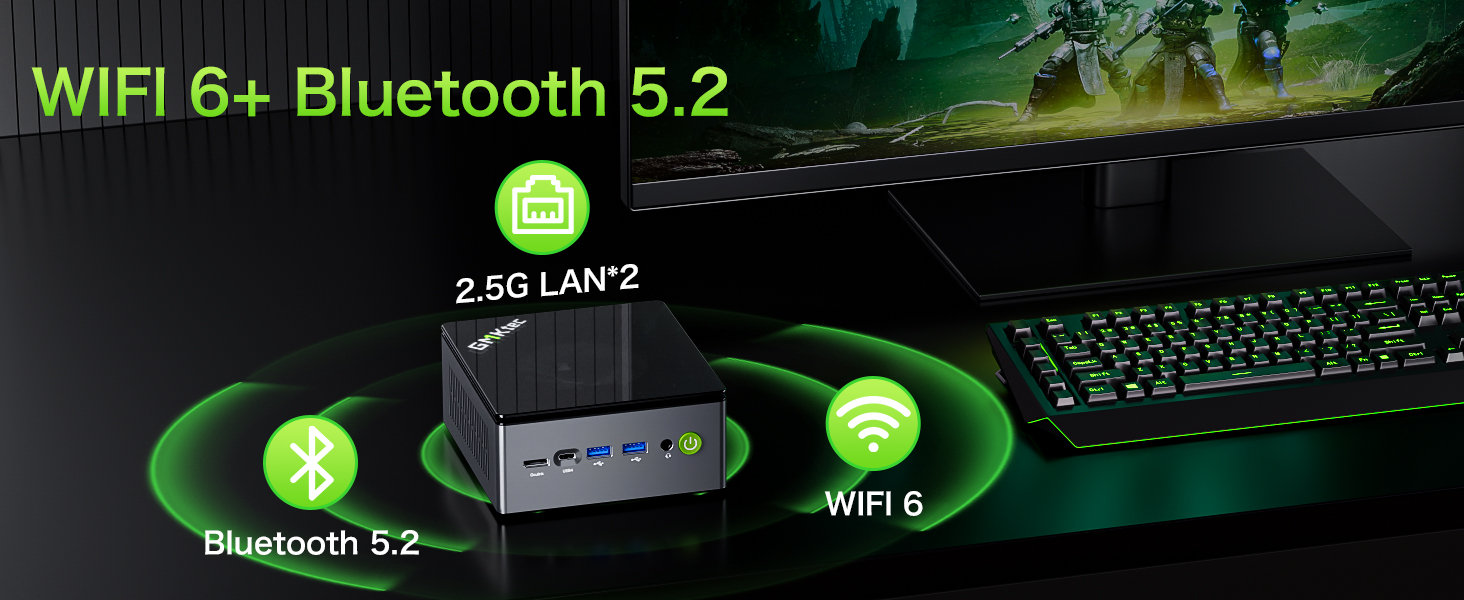 GMKtec AMD Ryzen 7 PRO 6850H Mini PC--NucBox M7 299.99