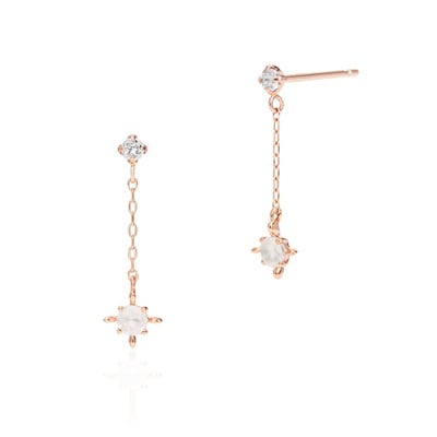 K10ピンクゴールド ピアス | 152316053110 | 【公式】Canal4℃ (カナル