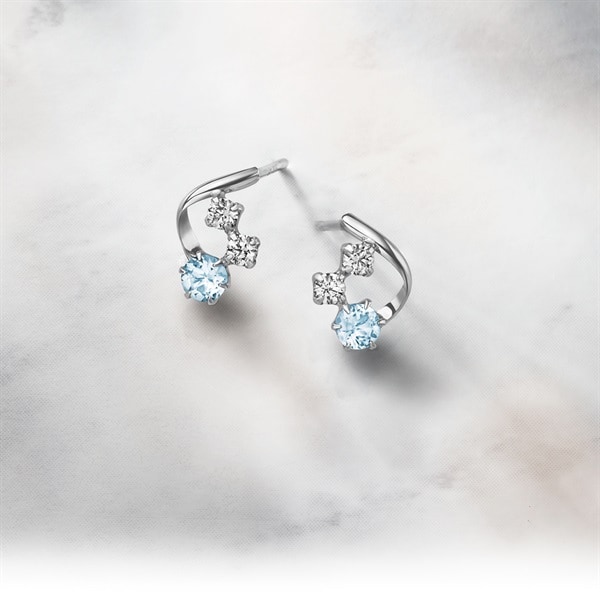 K10ホワイトゴールド ピアス | 111126153221 | 【公式】4℃ジュエリー