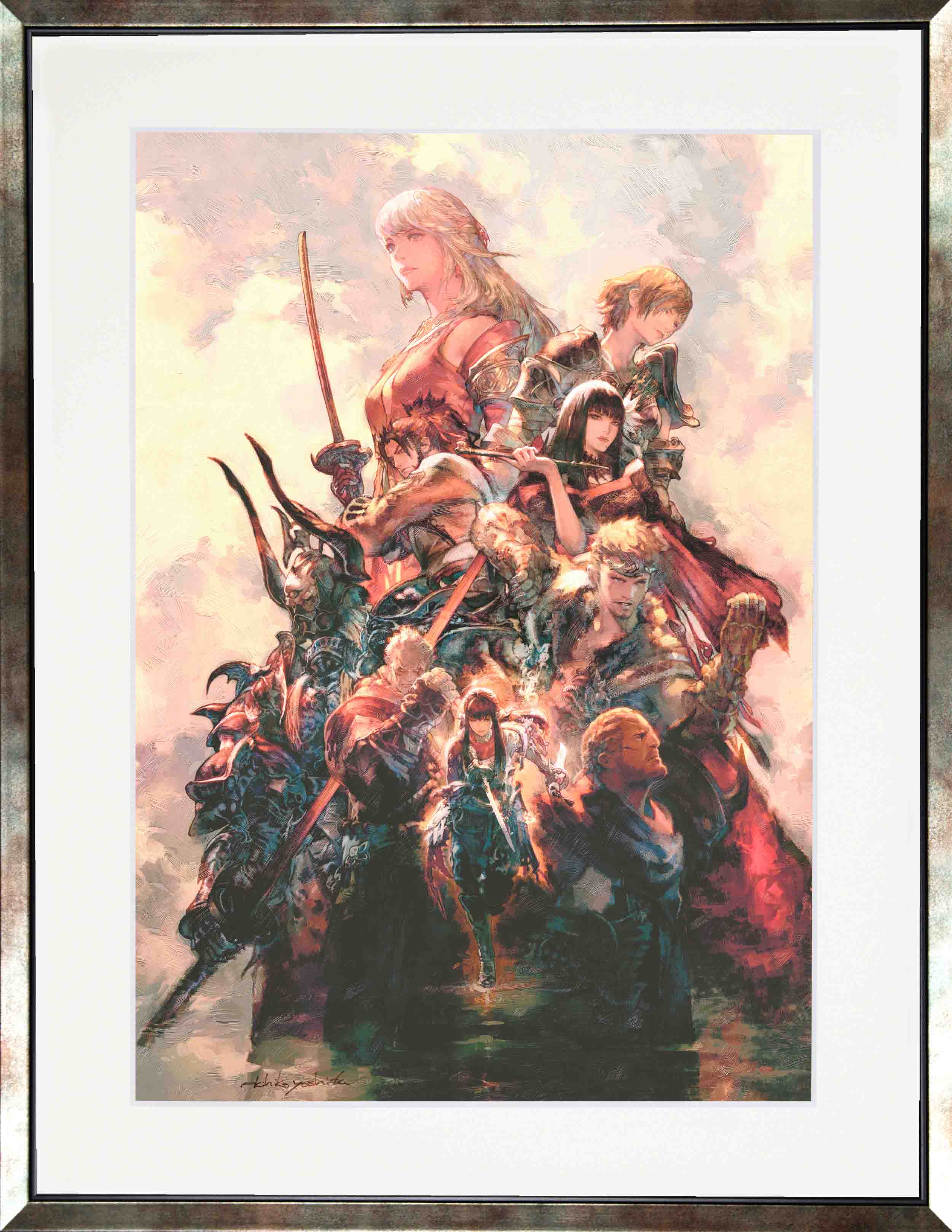 ファイナルファンタジーXIV 複製原画」全8種 予約受付中！ | FINAL