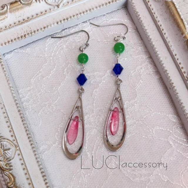 No.93【マクロス F】シェリル・ノームピアスの通販 by LUCIaccessory