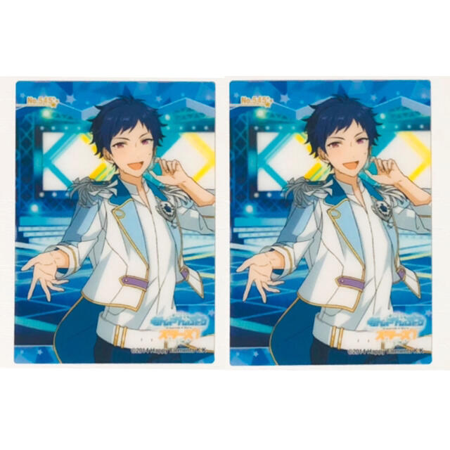 新品☆あんスタ☆fine【伏見弓弦】クリアカード☆2点セットの通販 by