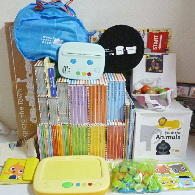 Benesse】 ワールドワイドキッズ DVD CD フルセット ワールドワイド