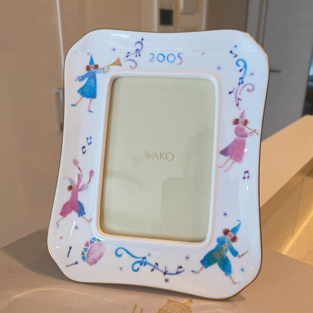 公式 【和光】Wako 写真立て＆置き時計セット