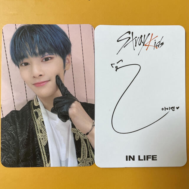 アイエン サイン入チェキ 5/18 B賞 エコパ スキズ StrayKids アイエン