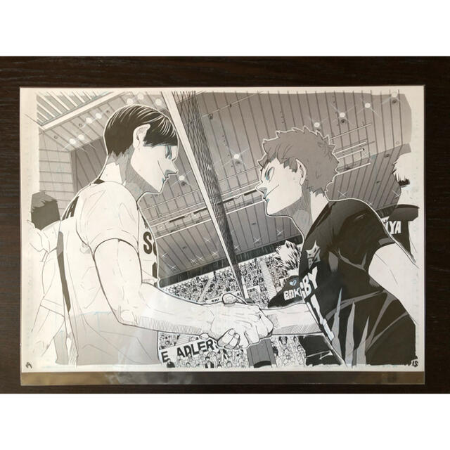 ハイキュー展 複製原稿 ライバル再会の通販 by まふまなそら's shop