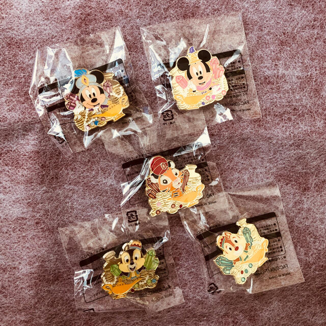 ☆ディズニー限定ピンバッジ ステッチ☆ 5個