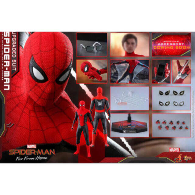 ホットトイズ スパイダーマン アップグレードスーツ ホットトイズ