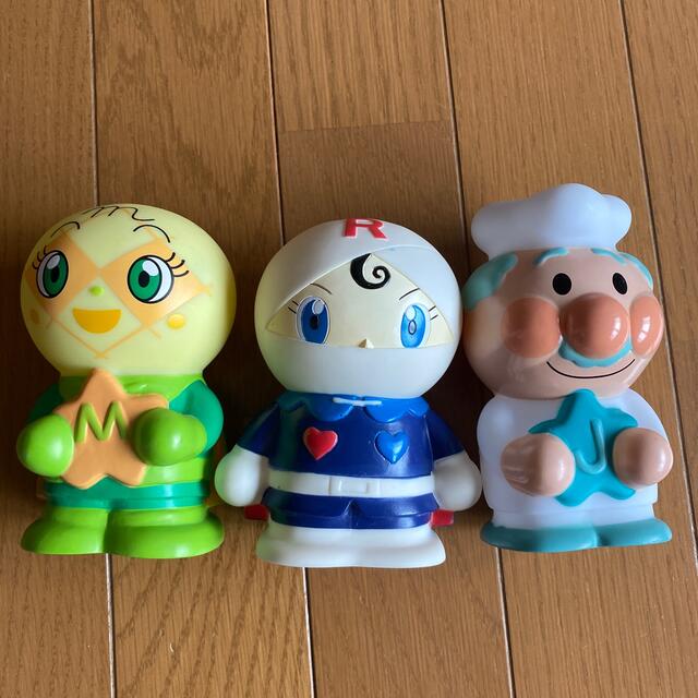 アンパンマン キャラクター貯金箱 3個セット しんきんバンク SHINKIN