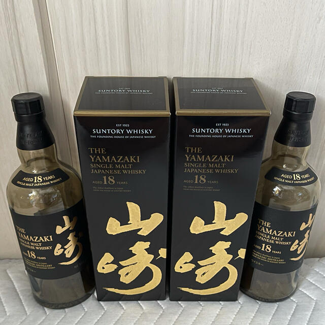 山崎18年 空瓶 箱付き【美品】 【公式通販】