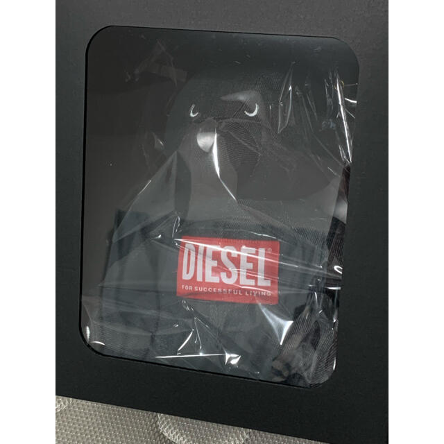 DIESEL ノベルティ テディベア 未開封 非売品 デニム生地