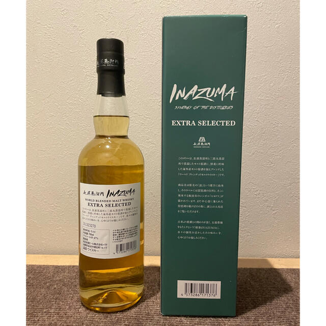 長濱蒸留所 INAZUMA EXTRA SELECTED ブレンデッドウイスキー